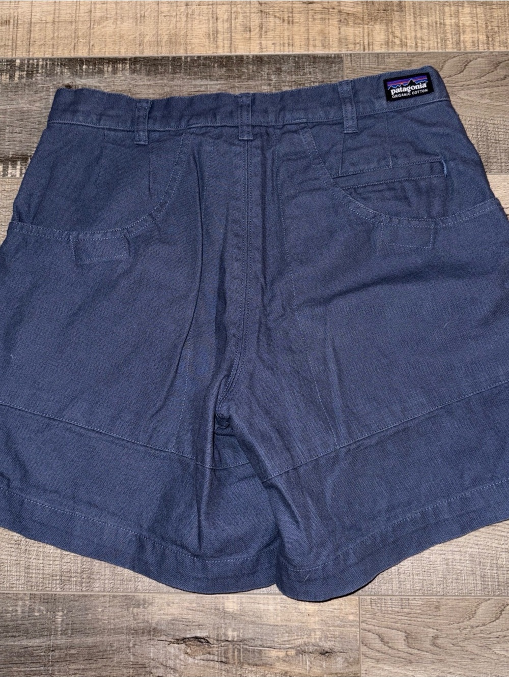 31” Mens Patagonia Stand Up Hiking Shorts 7" Blue Organic Cotton Canvas